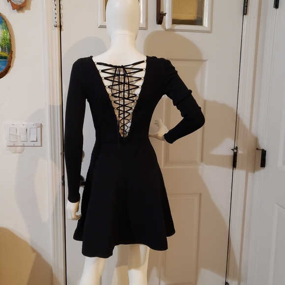 Top Shop lace-up back dress - Picture 7 of 14